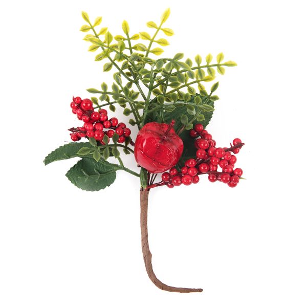 Веточка декоративная с ягодами, 6 шт, 17 см, Blumentag VDD-131