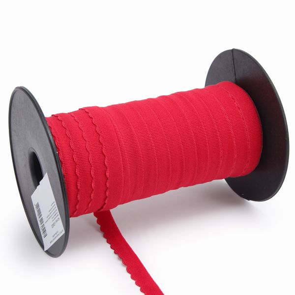 Резинка бельевая (отделочная) становая 12.0 мм / 50 метров, красный, (МЛ175.012/1)