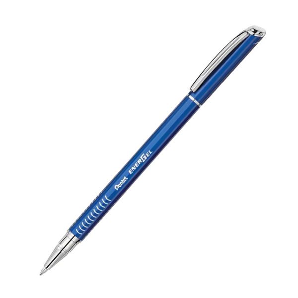 Ручка гелевая Energel Metal ⌀0.7 мм, GB цвет чернил: синий, Pentel BL457CC GB