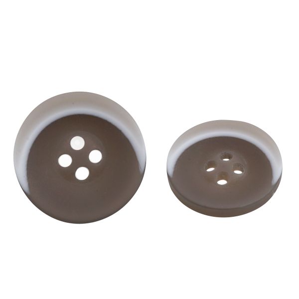 Пуговица 34L (21мм) 4 прокола, пластик (col.01 оливковый), CN2828, 36 шт