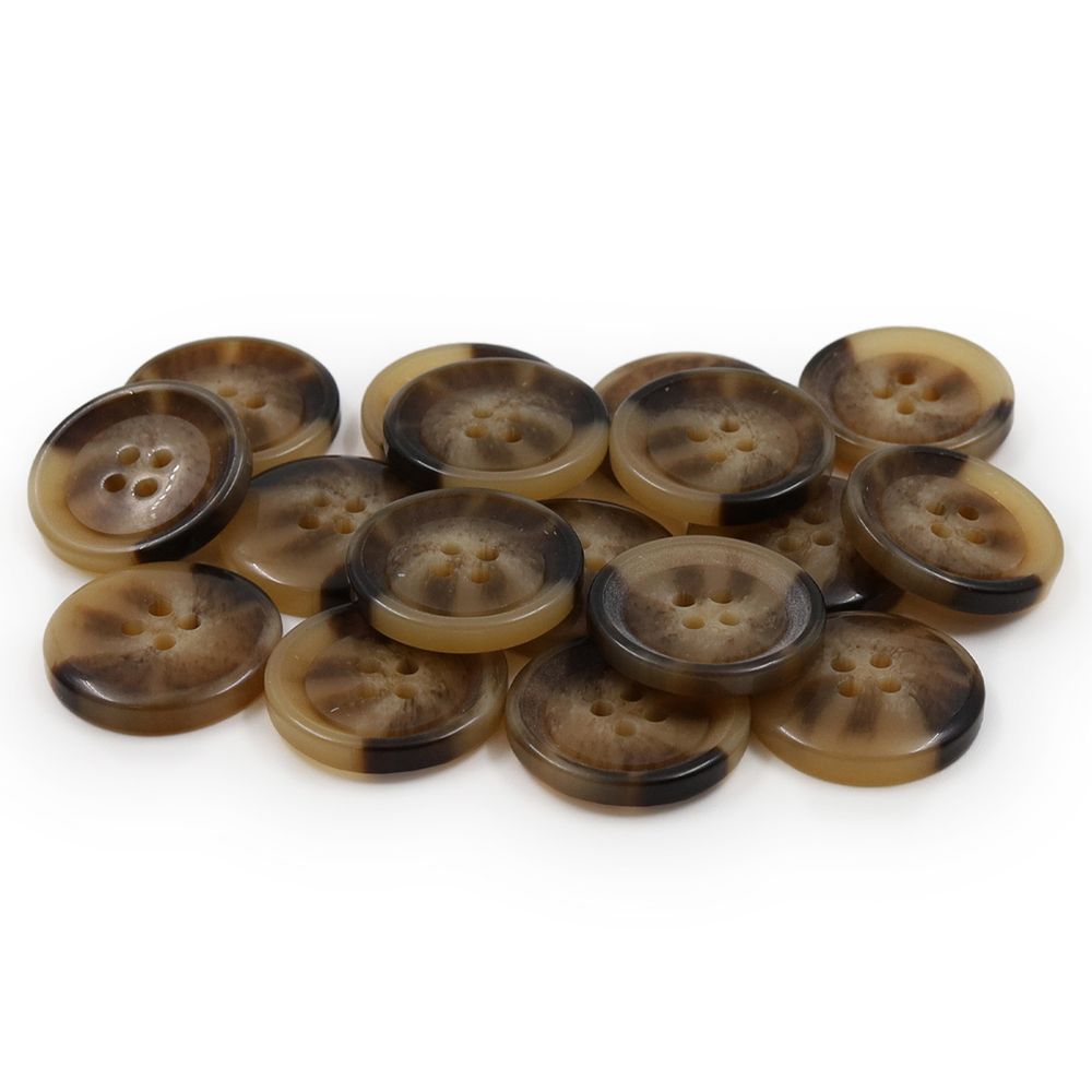 Пуговицы 4 прокола 36L (col.B (коричневый)), 72 шт