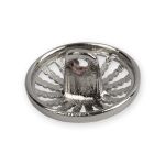 Пуговицы на ножке металл 15 мм, 6 шт, 04 никель, Blitz MB 0255