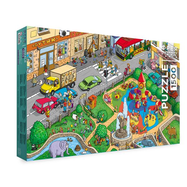 Пазл 1500 элементов, Городская жизнь, Фрея PZL-1500/30