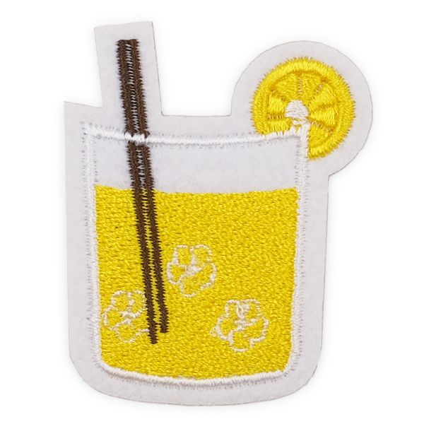 Термоаппликация Коктейль в стакане, 4.4х5.2см, Hobby&Pro