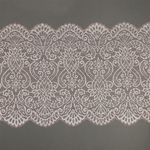 Кружево бельевое эластичное 240 мм / 25 м, 40992, цв.003 розовый, Kruzhevo