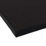 Холст грунтованный на подрамнике 50х50 см, 240 г/м², 2 шт, PERESLAVL BLACK EDITION мелкозернистый, Vista-Artista ACBF-5050