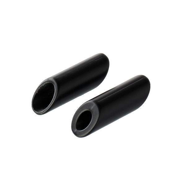 Наконечник для шнура металл 22х7 мм, 20 шт, №01 черный, Gamma GB 1654