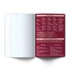 Тетрадь со справочным материалом Лёгким почерком, софт-тач ламинация, A5 48 л. на скобе 65 г/м², белизна 100% 10 шт, клетка, 01836 Лёгким почерком Английский язык, Светоч Т284