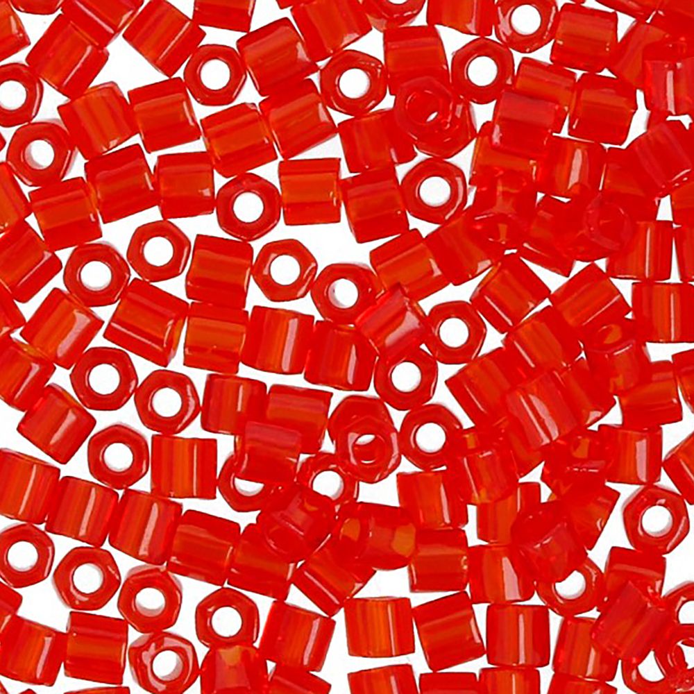 Бисер Toho 11/0 Hexagon 2 (2.2 мм) 500 г, 0005 св.красный