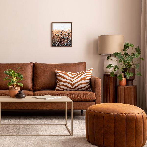 Набор для вышивания нитками Panna PS-7501, Поле на рассвете, 15.5х20.5 см