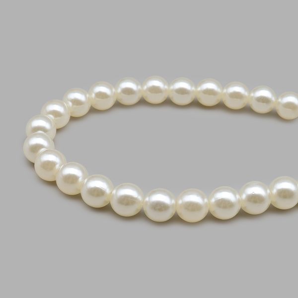 Бусины пластик (жемчуг) ⌀12 мм, 50 г, Astra&Craft (003 NL телесный)