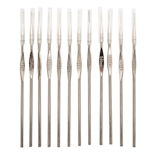 Крючок для вязания 0333-6050 0,55 мм, 12 шт