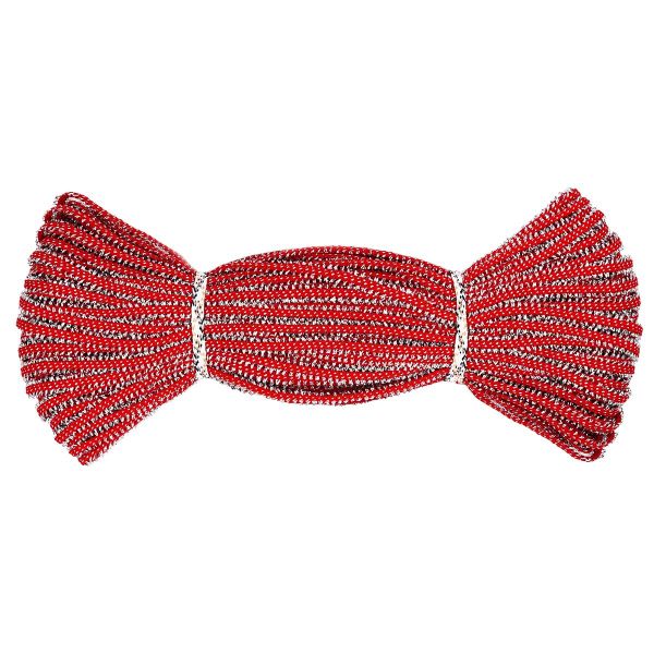 Шнур отделочный плетеный ⌀6.0 мм / 30 метров, красный, С987Г7