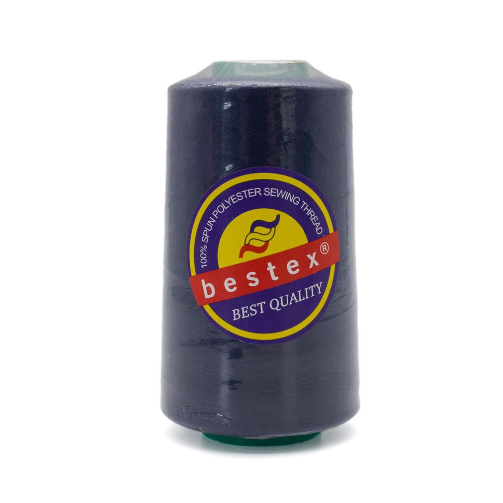 Нитки универсальные Bestex 50/2, 4570 м (5000 ярд) / 1 кат., 374 черничный