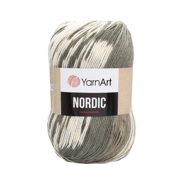 Пряжа YarnArt (ЯрнАрт) Nordic / уп.3 мот. по 150 г, 510м, 659 меланж