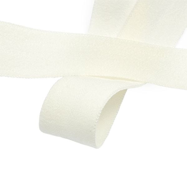 Резинка бельевая (окантовочная) матовая 15.0 мм / 50 метров, F102 сумрачно-белый