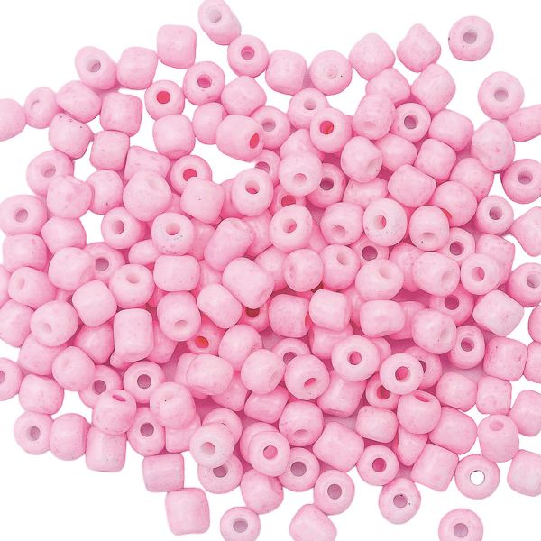 Бисер Astra&Craft 6/0 (4.1 мм), 150 г (10х15 г), цв. 966 (55)-О яр.розовый/непрозрачны