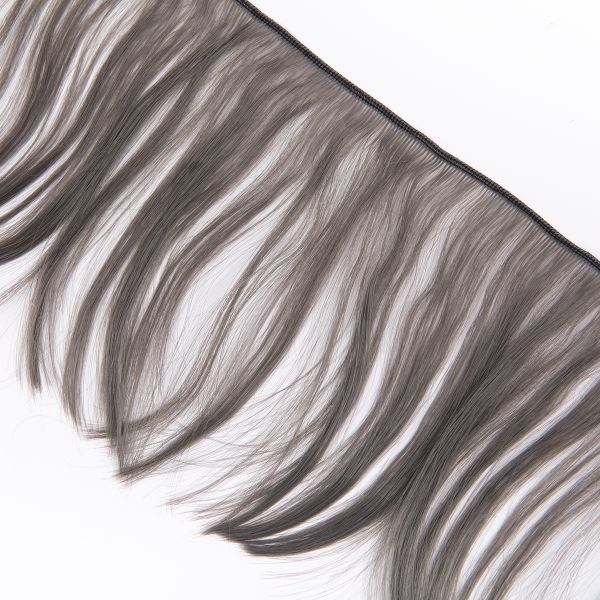 Трессы для кукол 15 см, 100 см, 22 г, 35 серый, HobbyBe HAR-11