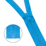 Молния трактор Arta Т6 (6 мм) 1 зам., разъем., 60 см, цв. 225 голубая бирюза, 5 шт