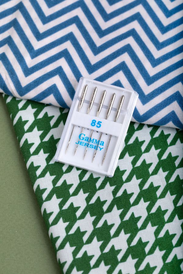 Иглы для швейных машин для трикотажа 130/705 H, №85, 5 игл, М, Gamma NT №85