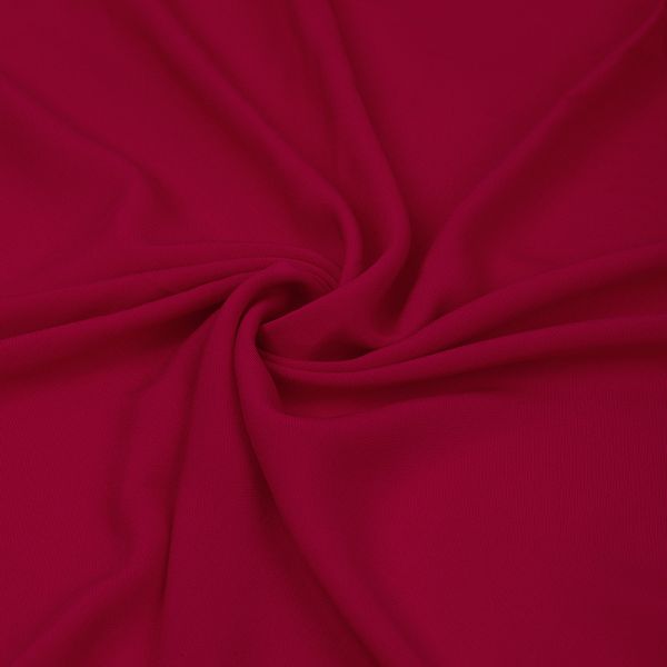 Штапель 110 г/м² 145 см / 2 метра, Vi-30-06, 06 малиновый