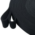 Резинка для подтяжек (помочная) 35.0 мм / 25 метров, ≈31 г/м, черный