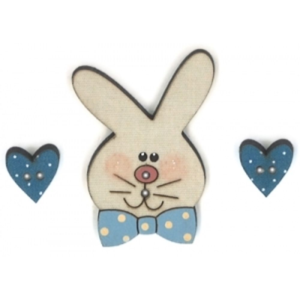 Украшения декоративные пуговицы Aurora, 1 шт, AU-B46052