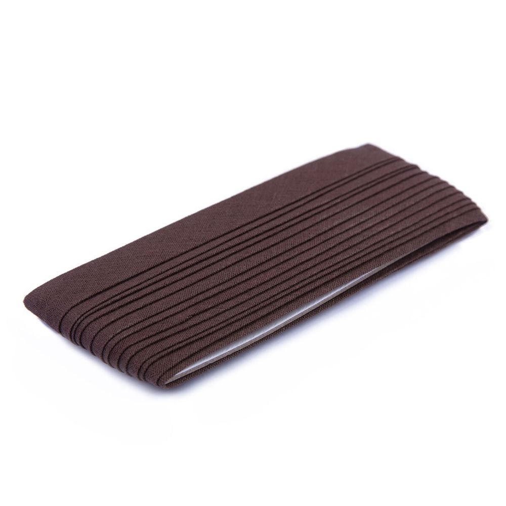 Косая бейка хлопковая 15 мм / 5 шт по 5.4 метра, №077 коричневый, Gamma GK-15C