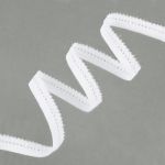 Резинка бельевая (ажурная) 10.0 мм / 25 метров, белый-2, Blitz DT-11