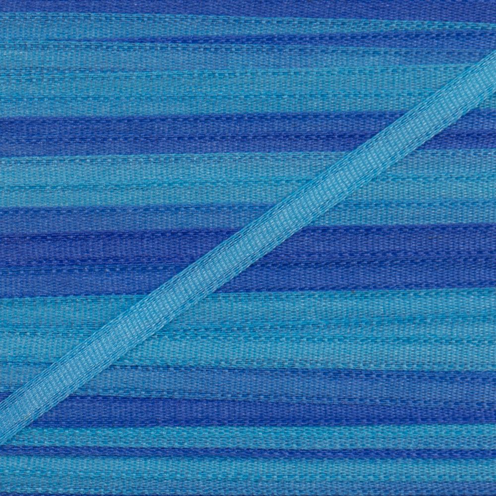 Лента (тесьма) шелковая 2.0 мм / 9.1±0.5 метров, M118 св.синий/фиолетовый, Gamma SRM-2