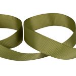 Лента репсовая (в рубчик) 25.0 мм / 45.5 метров, 014 мох, Gamma GR-25
