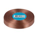 Лента атласная 1-сторонняя 12.0 мм / 33±2 метра, 031 т-коричневый, Gamma