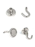 Крючок на неодимовом магните E20, 4 шт