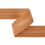 Косая бейка хлопковая 40 мм / 5 шт по 5.4 метра, №181 коричневый, Gamma GK-40C