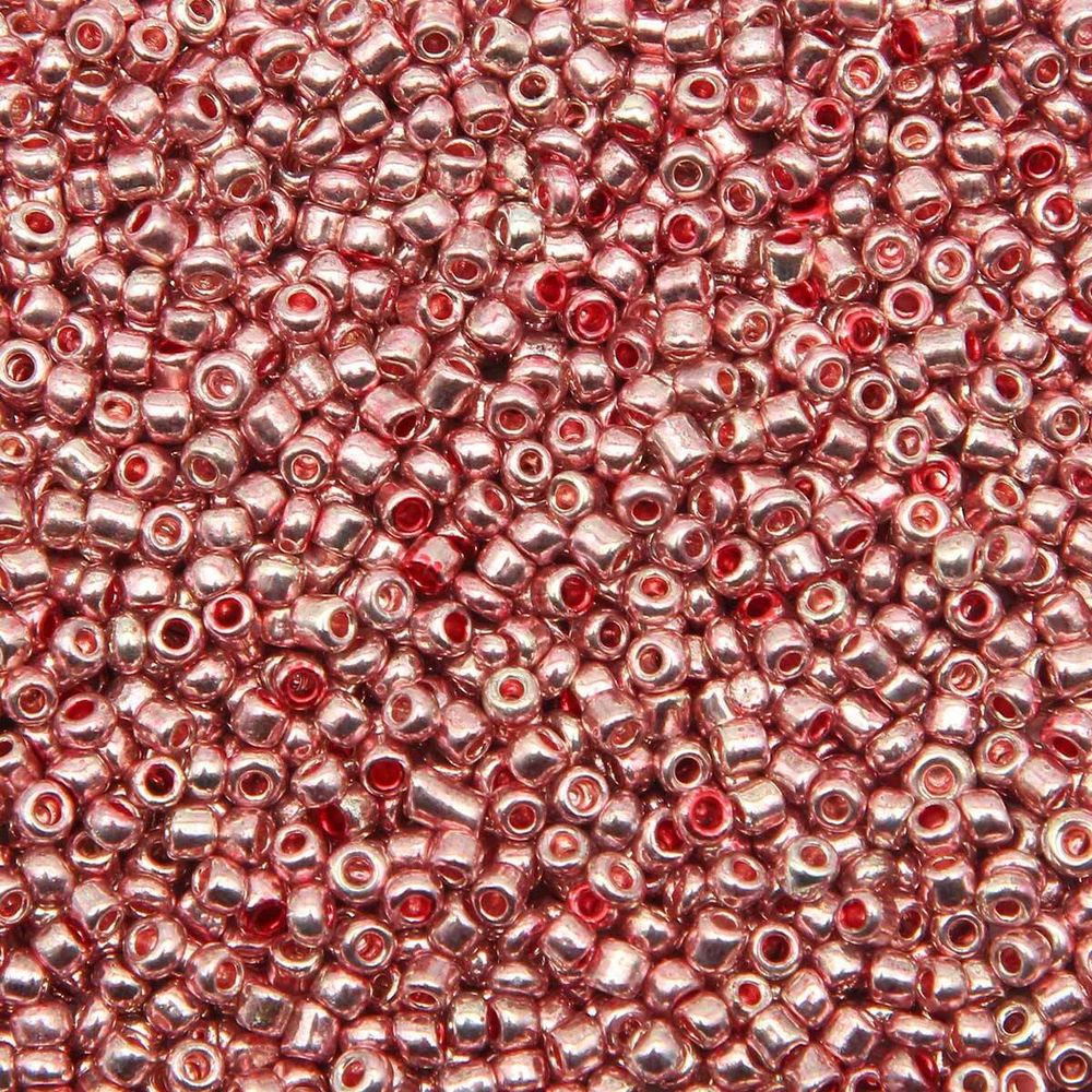 Бисер Astra&Craft 11/0 (2.1 мм), 200 г (10х20 г), цв. 1125 терракот/глянцевое покрытие