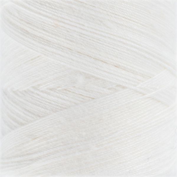 Нитки 40 ХБ 100% хлопок 164 я 150 м, 5 шт, белый