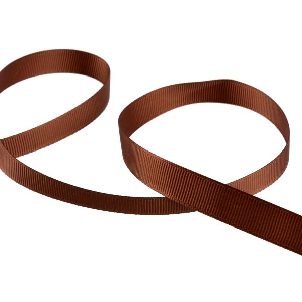 Лента репсовая нарезка 12.0 мм / 10 шт по 5.4 метра, 019 капучино, Gamma GR-12