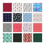 Бумага упаковочная 1-сторонняя Ассорти 100х70 см, 25 шт, ассорти, Stilerra NOWP-04