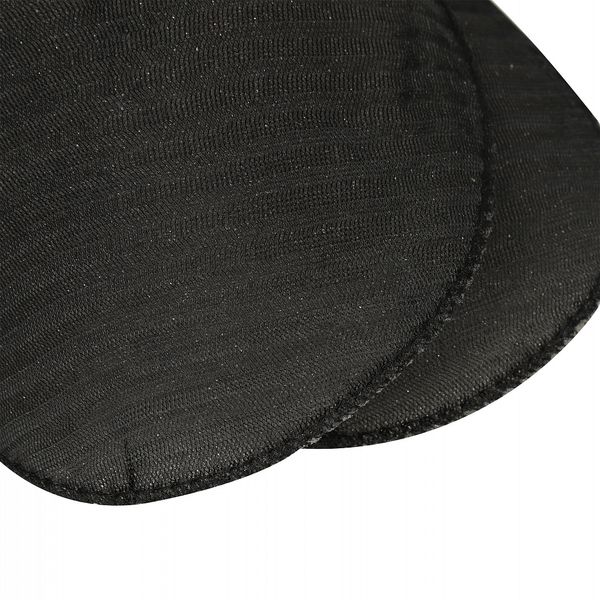 Плечевые накладки (подплечники) реглан 125х175х25 мм, АТ.ОР25 черный, 100 пар