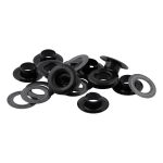 Люверсы металл ⌀10.0 мм (внутр.), 50 шт (5х10 шт), 24, под оксид, Gamma №24