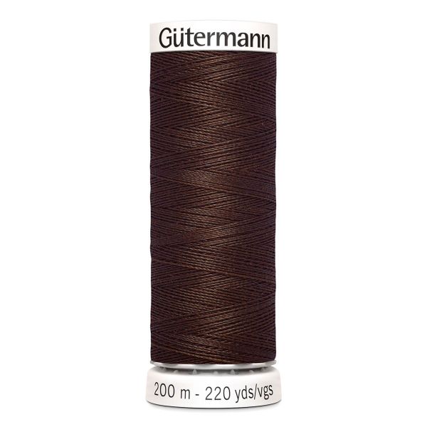 Нитки универсальные Gutermann Sew-all, 200м, 694 кофейный, 5 катушек