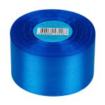 Лента атласная 1-сторонняя 50.0 мм / 33±2 метра, 040 синий, Gamma