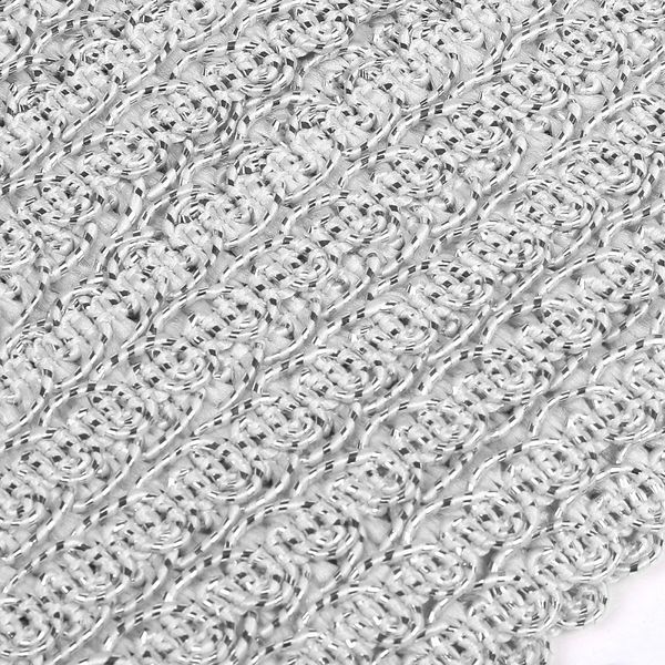 Тесьма отделочная 20 мм, 1-10 цв.серебро уп.13.71м