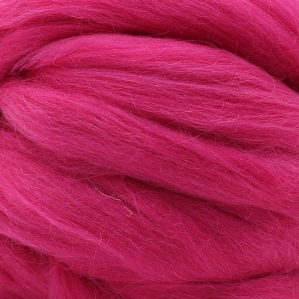 Шерсть для валяния Троицкая п/тонкая 1х100 г (до 29 мкр), 1013 мальва