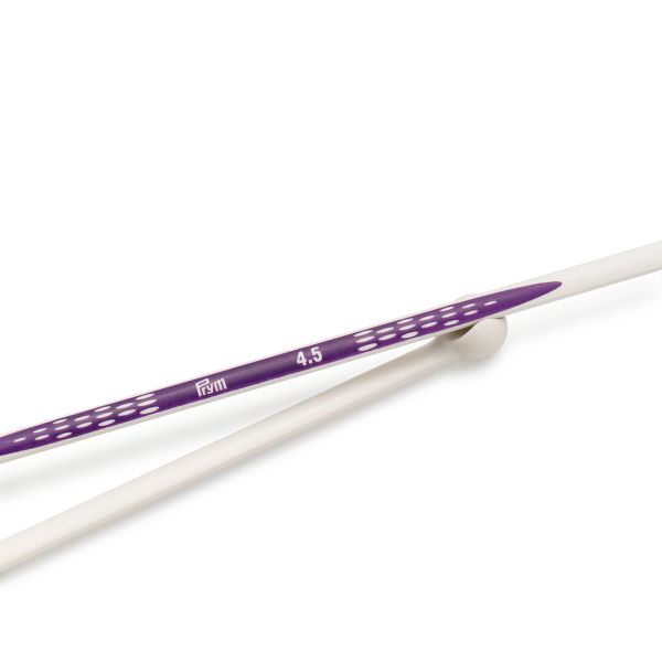 Спицы прямые, Prym Ergonomics ⌀4,5 мм, 35 см