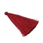 Кисти шторные 65.0 мм, декоративные, п/э, бордовый, уп.12 шт