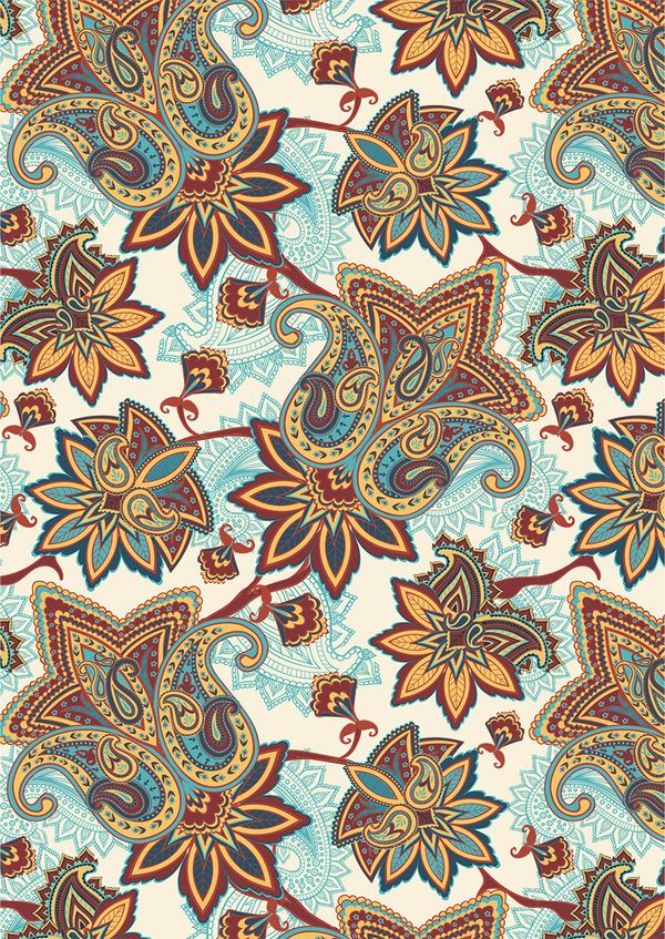 Ткань для пэчворка Peppy Сказочный восток, рулон 112 см / 5 метров, СВ-04 белый, Peppy