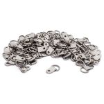 Петля обувная 10х18 мм, никель, 100 шт