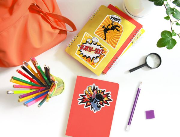 Алмазная (кристальная) мозаика Фрея CMF-ALVN-308, Союзмультфильм. Наклейки Волк и заяц, 8.5х8.5 см