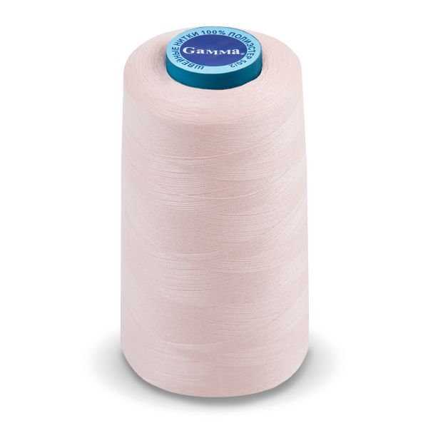 Нитки универсальные Gamma 50/2, 4570 м (5000 ярд) / 1 кат., 151 бл.розовый